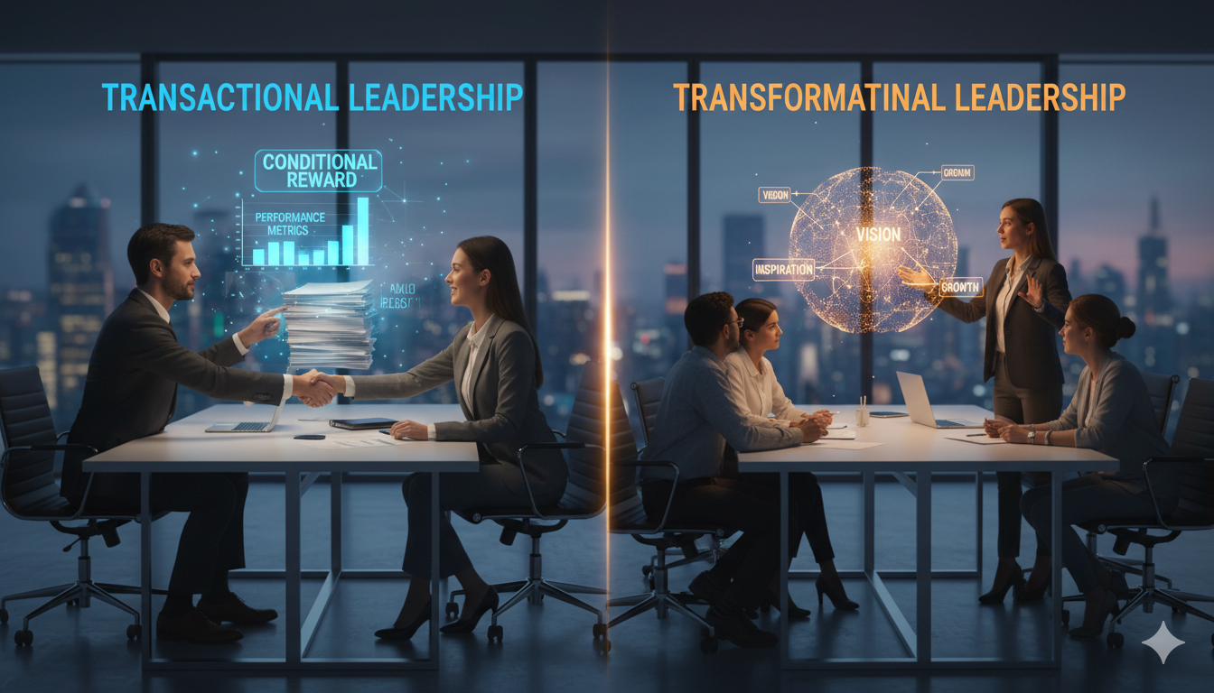 交換型リーダーシップの特徴と変革型との違いとは