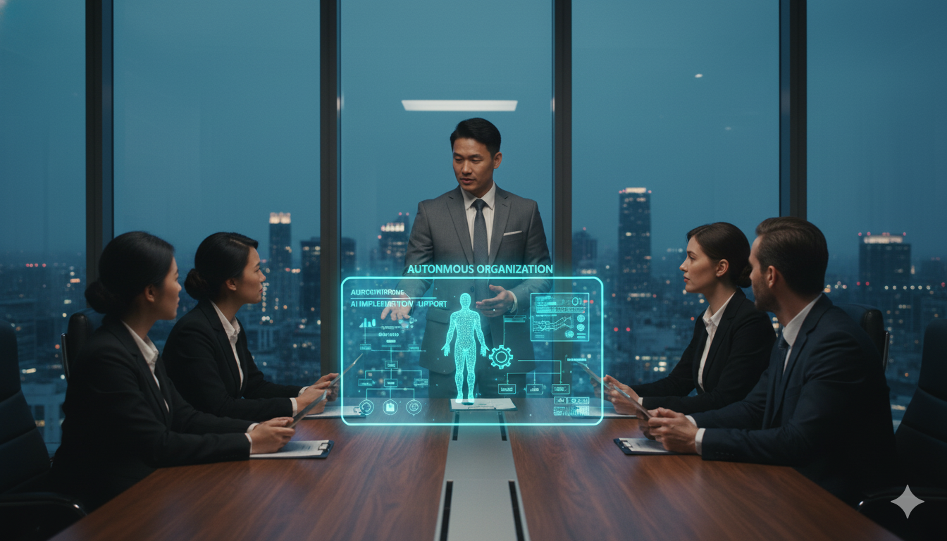 自律型組織を作るAI導入支援