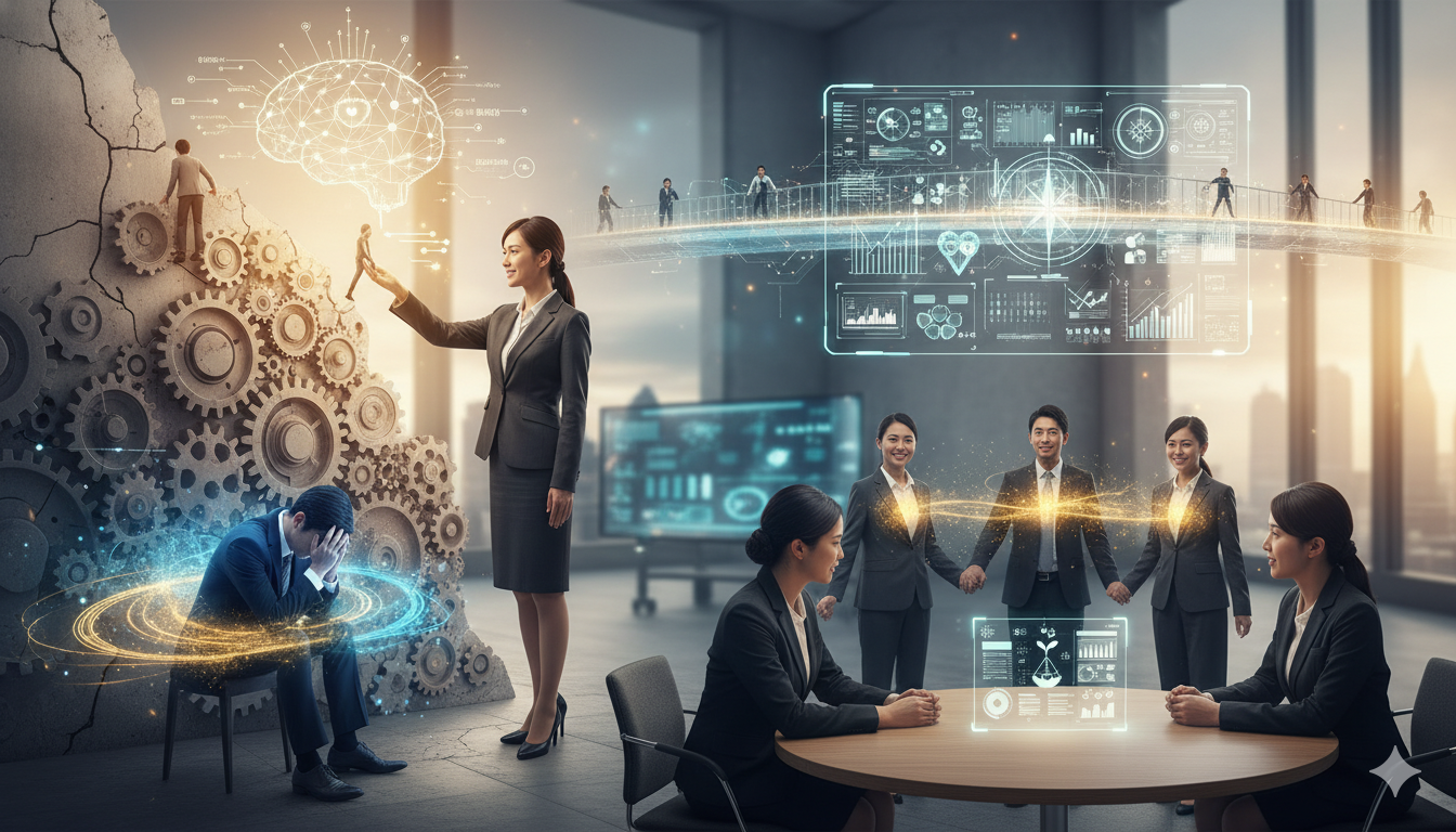 出世の壁に挑む管理職へ。共感型リーダーシップは最強の生存戦略だ