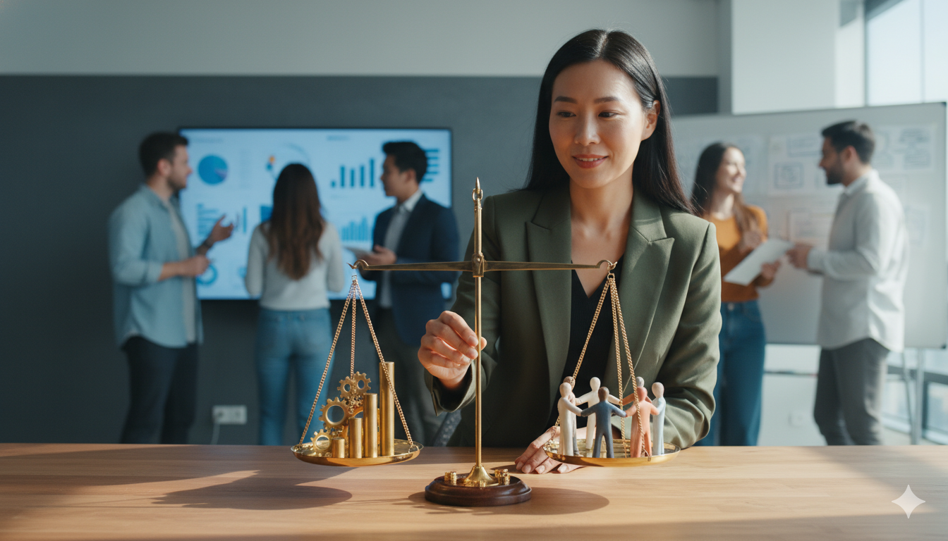 成果と人間関係のバランスの取り方