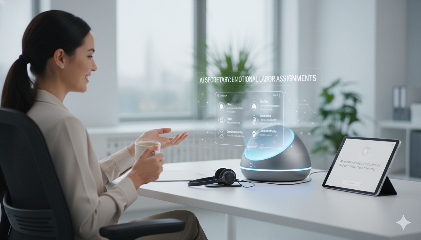 感情労働はAI秘書に外注する