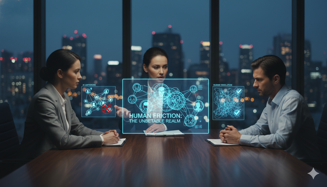 人間関係の摩擦こそがAIに勝てる唯一の領域